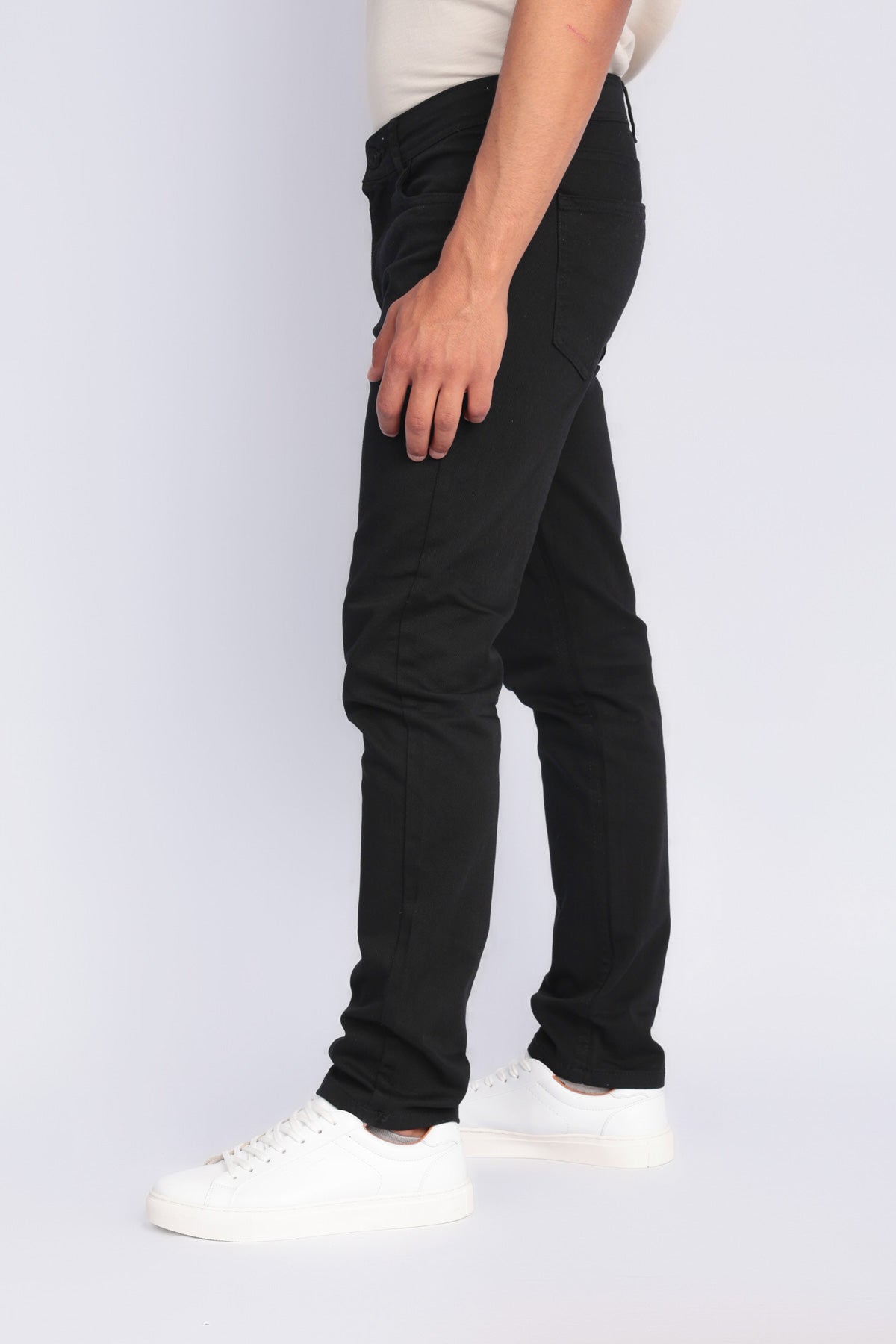 SLIM FIT JEANS PANTS - BLACK Secondary image