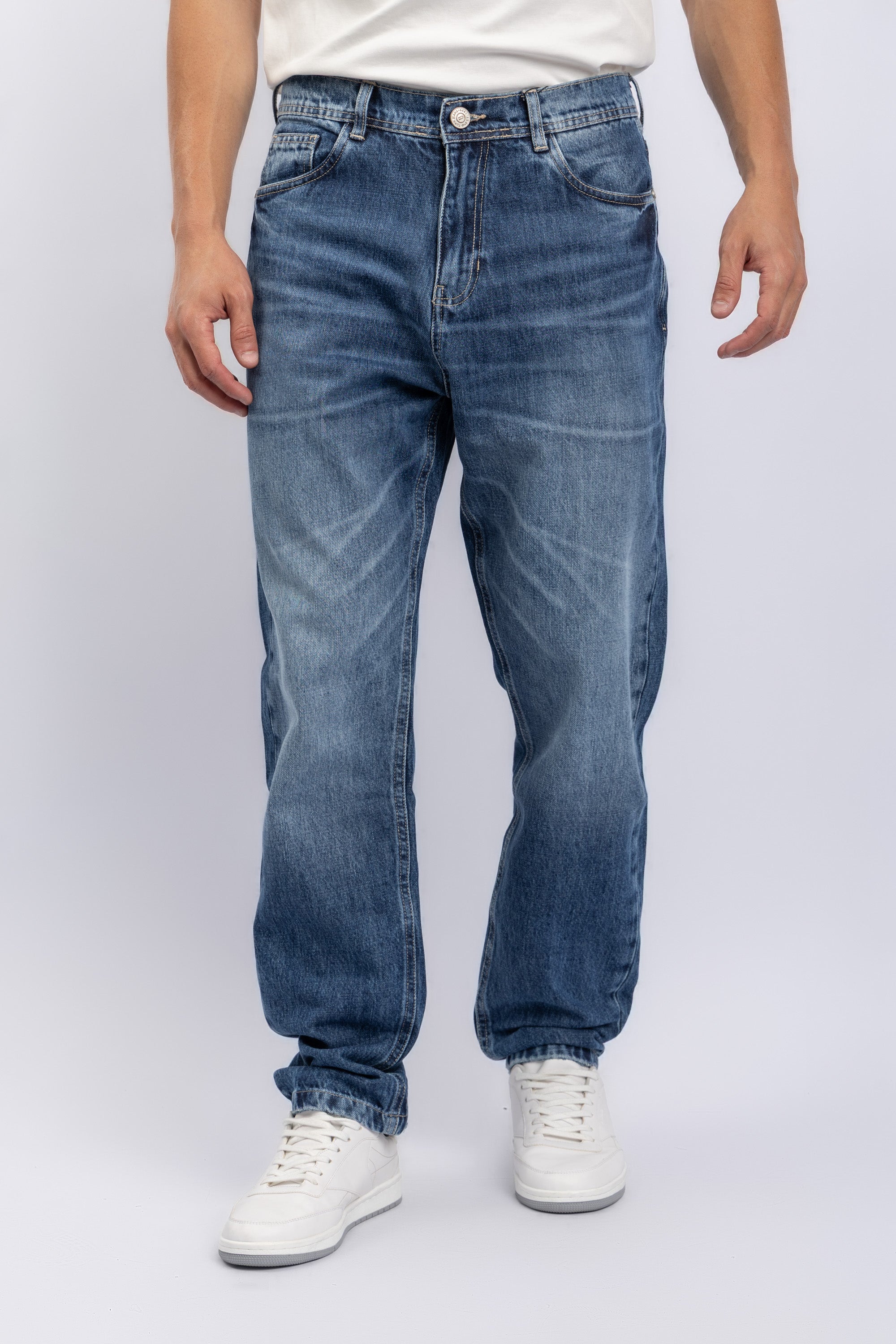 WIDE LEG FIT JEANS PANTS Secondary image