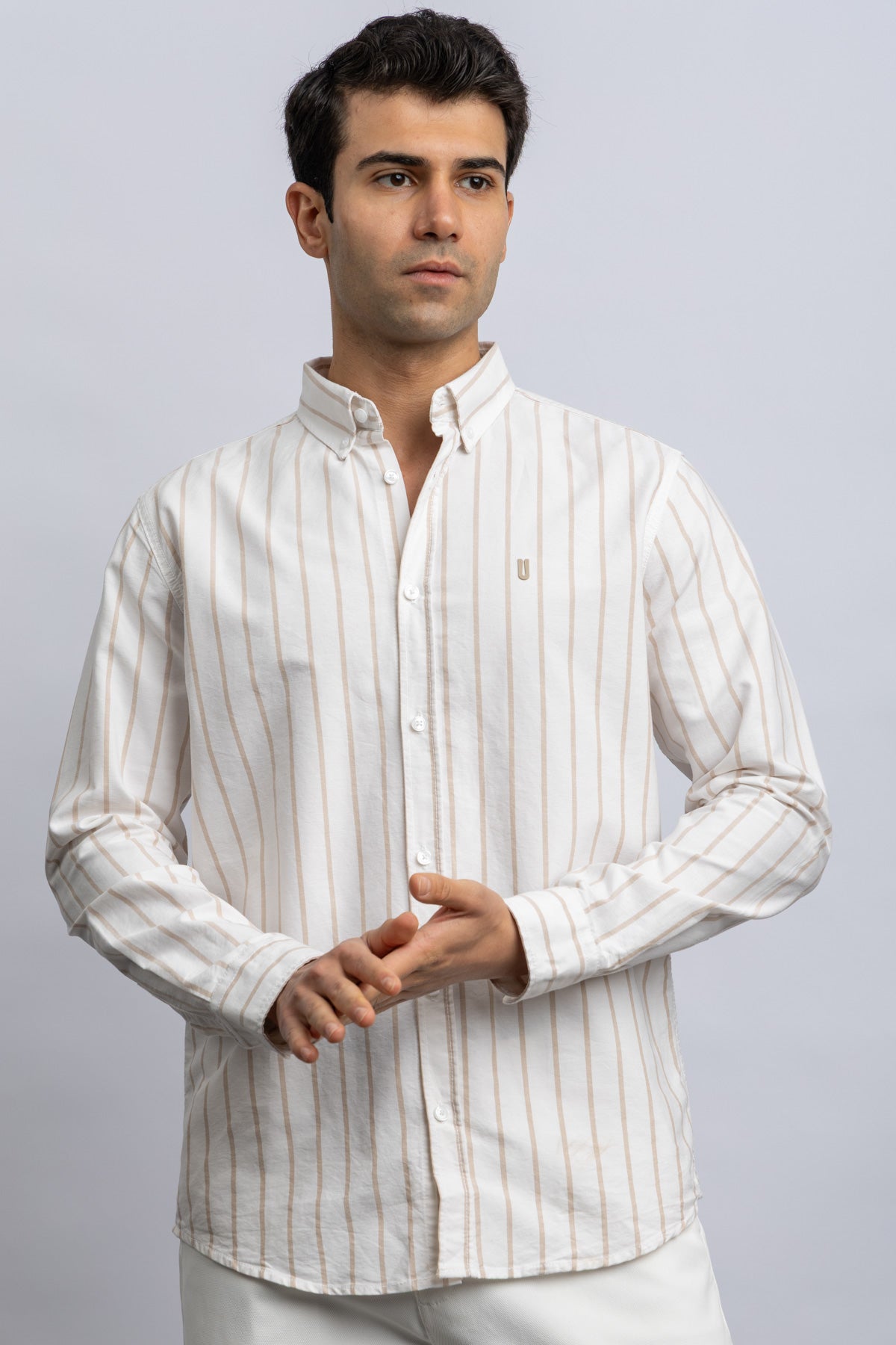 L-SLEEVE SLIM FIT CASUAL SHIRT Secondary image