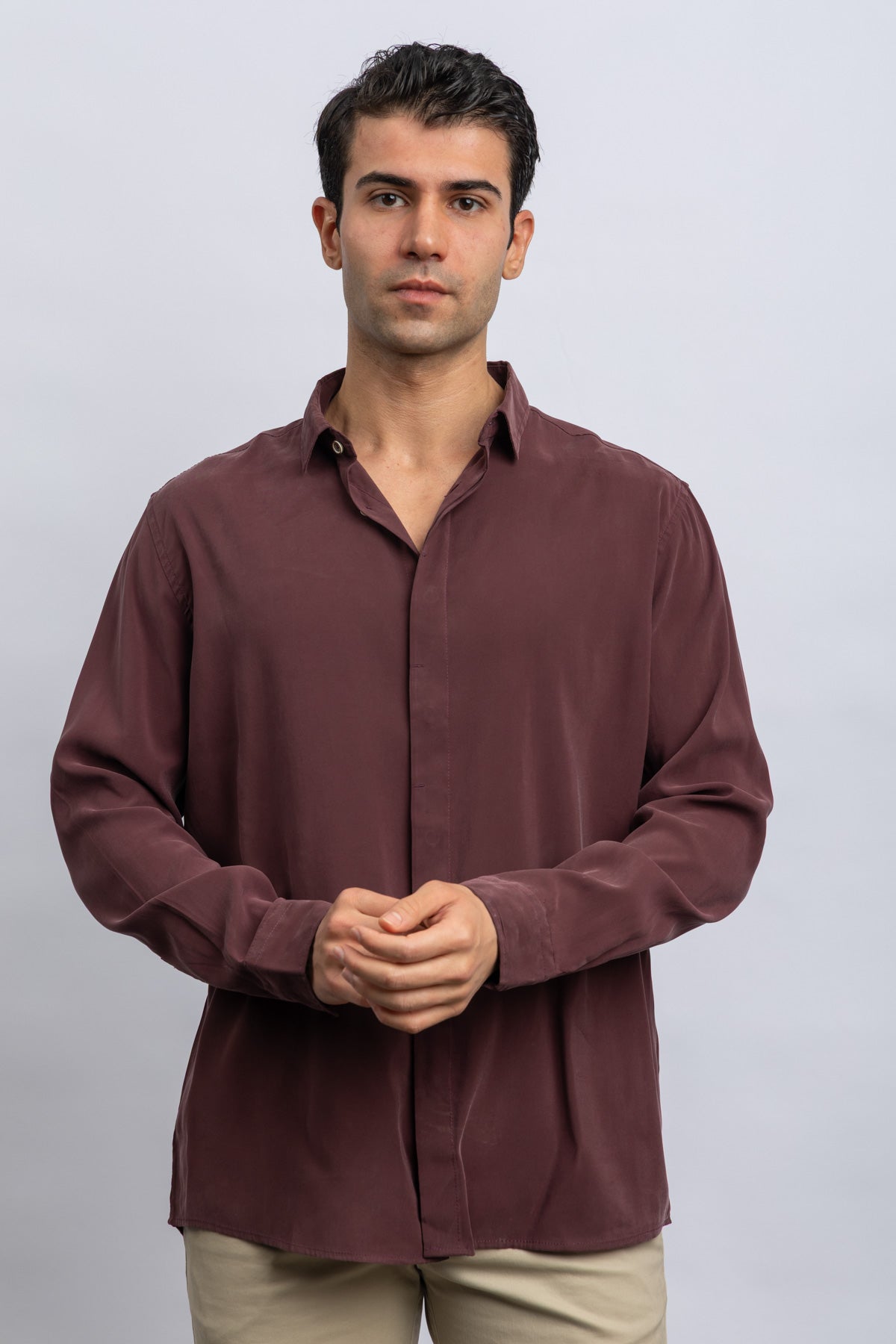 L-SLEEVE REG FIT CASUAL SHIRT Secondary image