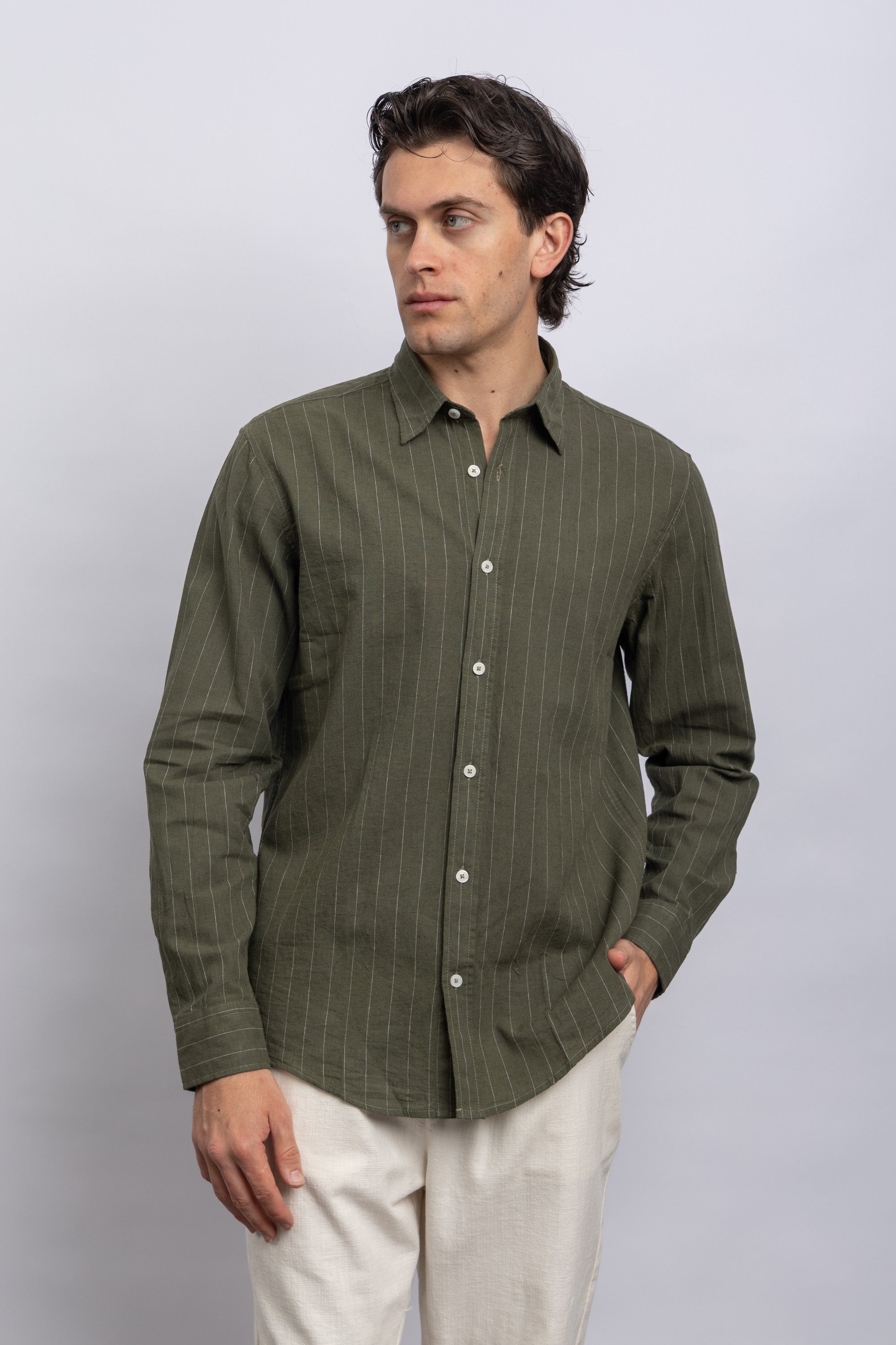 L-SLEEVE CASUAL SHIRT Secondary image
