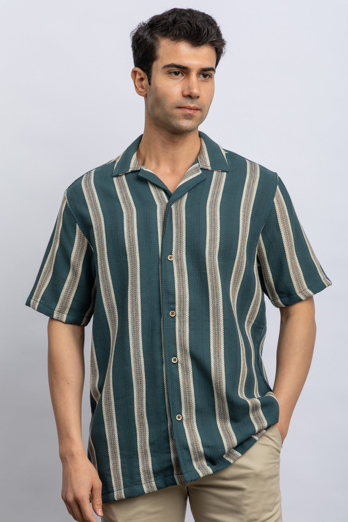 SHORT SLEEVE CASUAL SHIRT Secondary image