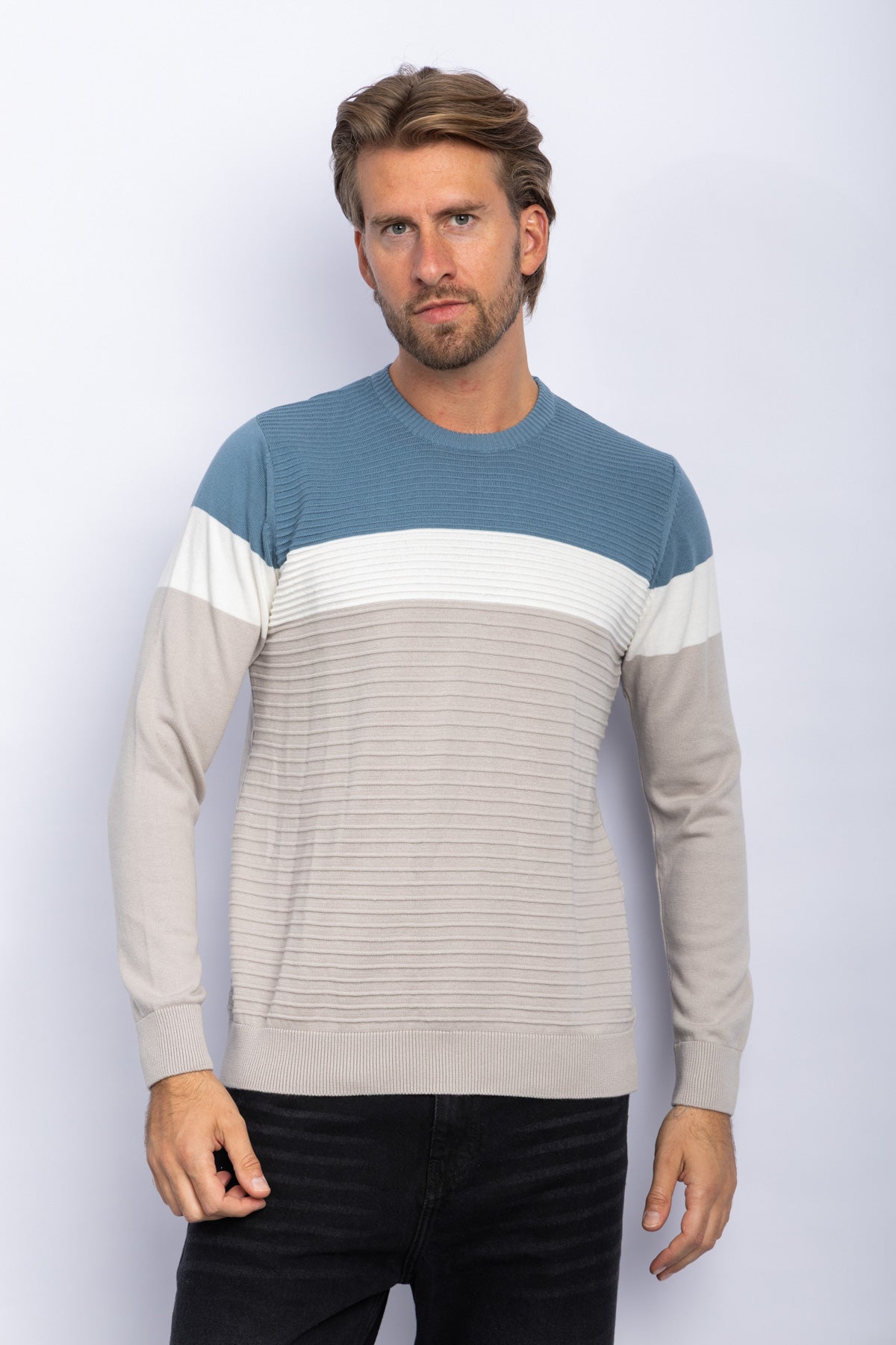 ROUND NECK CASUAL PULLOVER Secondary image