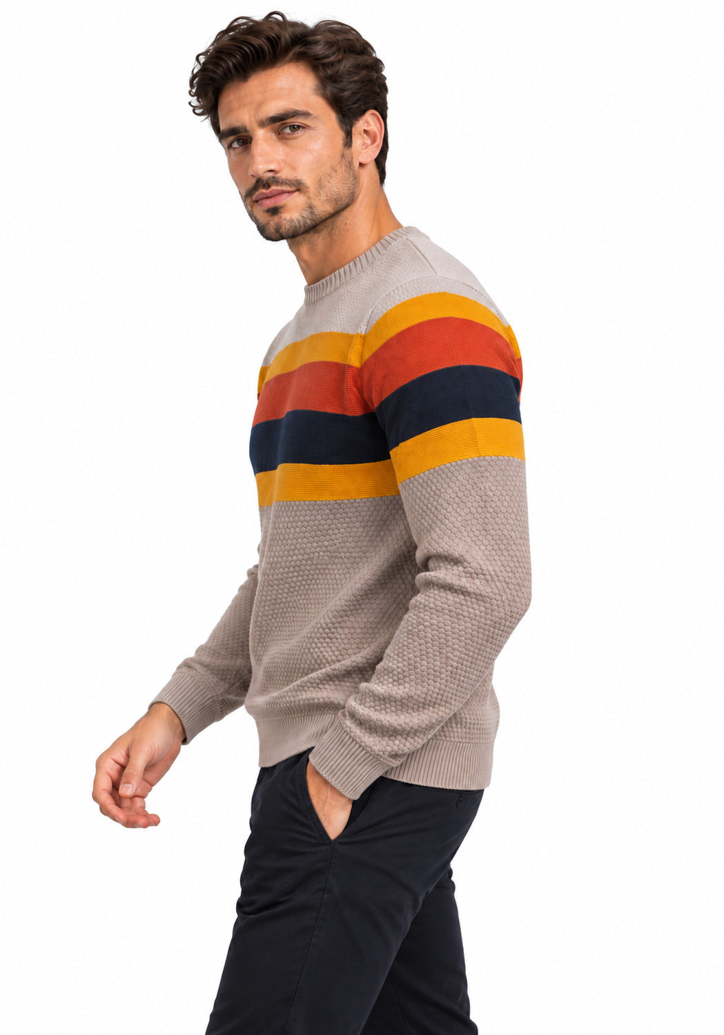 ROUND NECK CASUAL PULLOVER Secondary image