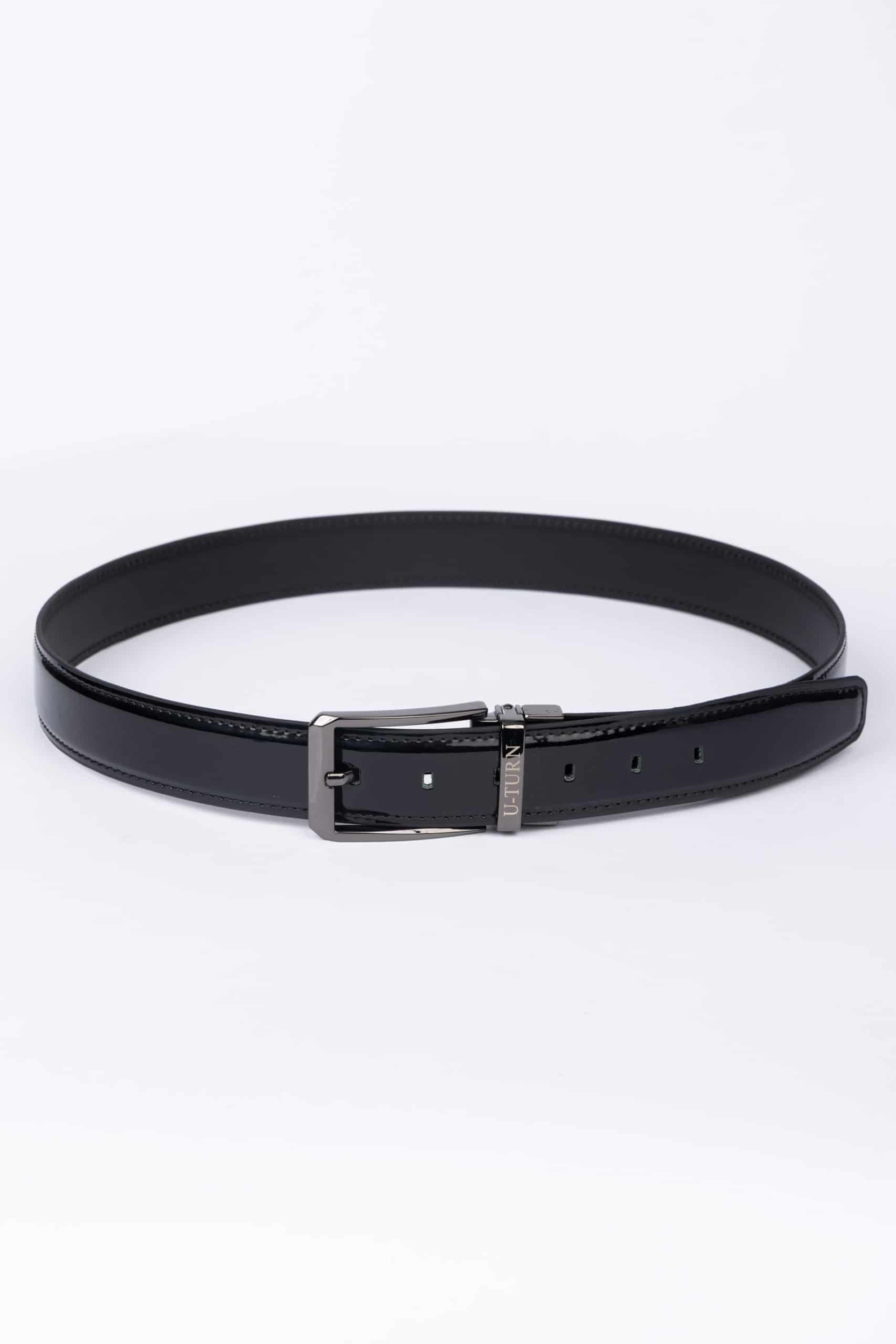 DFACE CLASSIC LEATHER O BUCKLE - BLK * VR الصورة الرئيسية