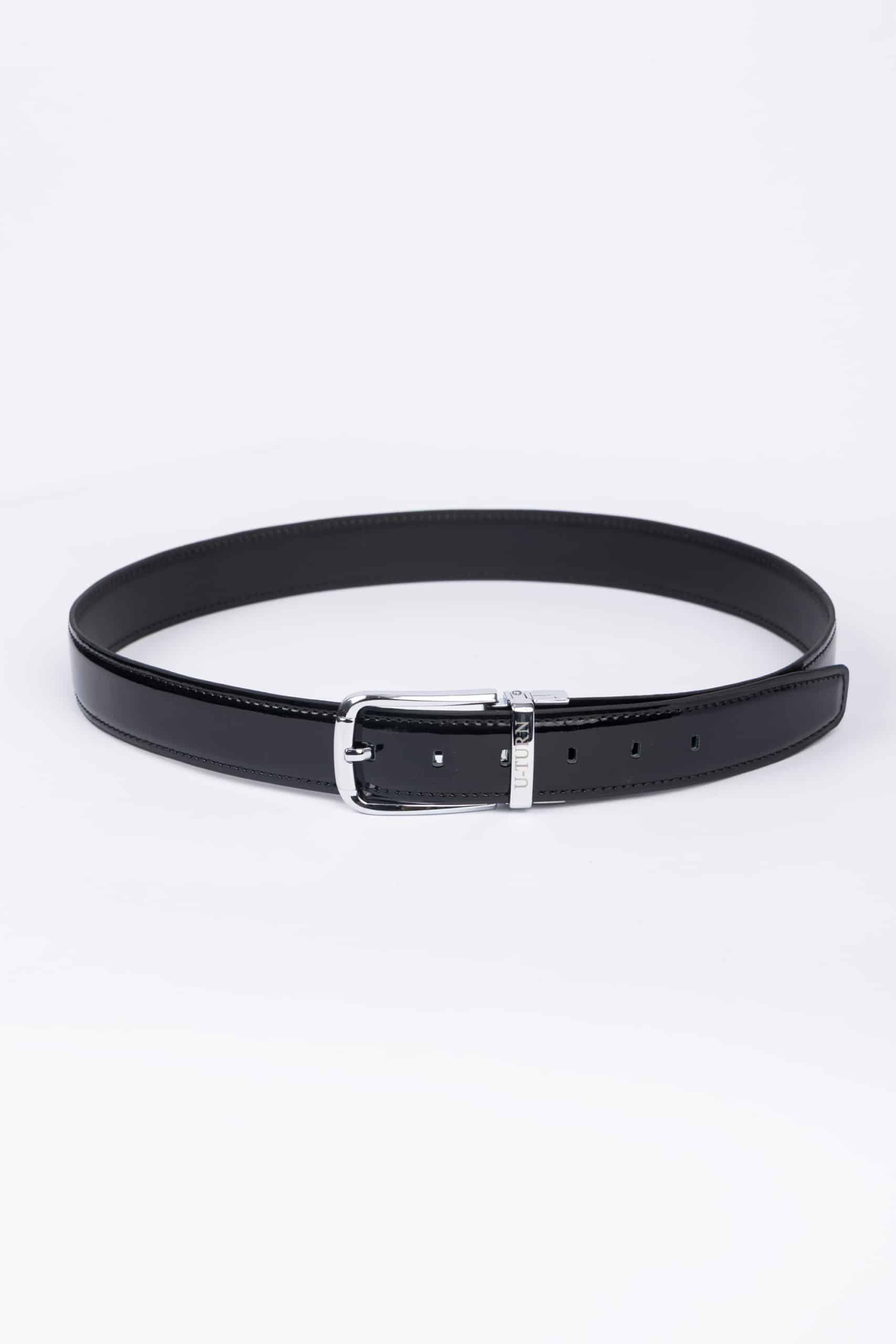 DFACE CLASSIC LEATHER O BUCKLE - BLK * VR الصورة الرئيسية