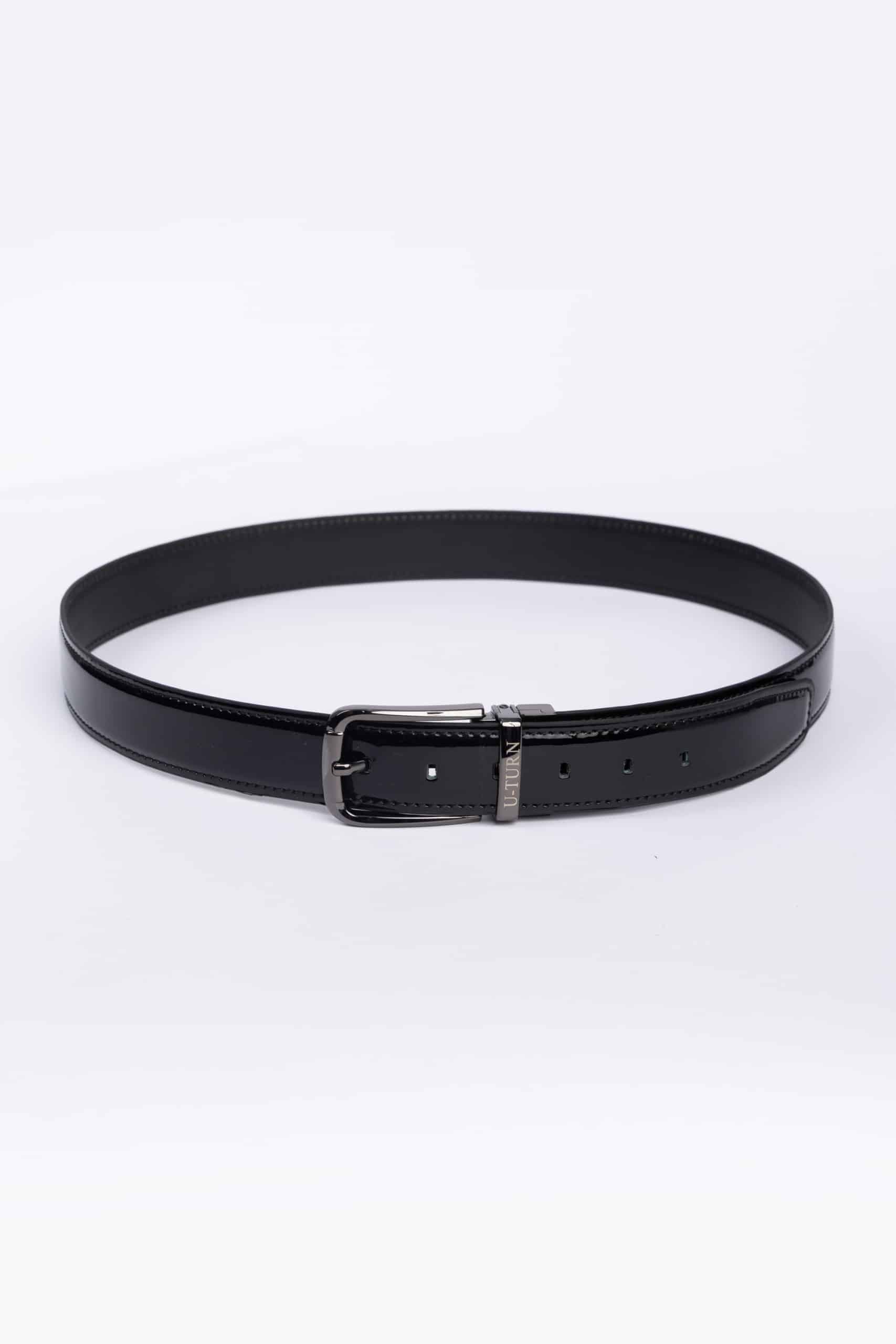 DFACE CLASSIC LEATHER O BUCKLE - BLK * VR الصورة الرئيسية