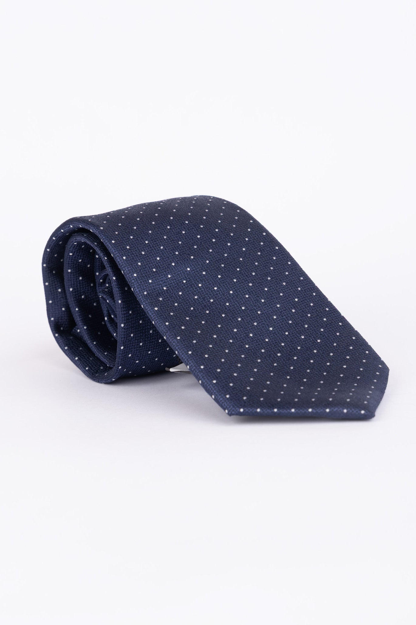 TIE WITH POCKET SQUARE 7.5CM الصورة الثانوية