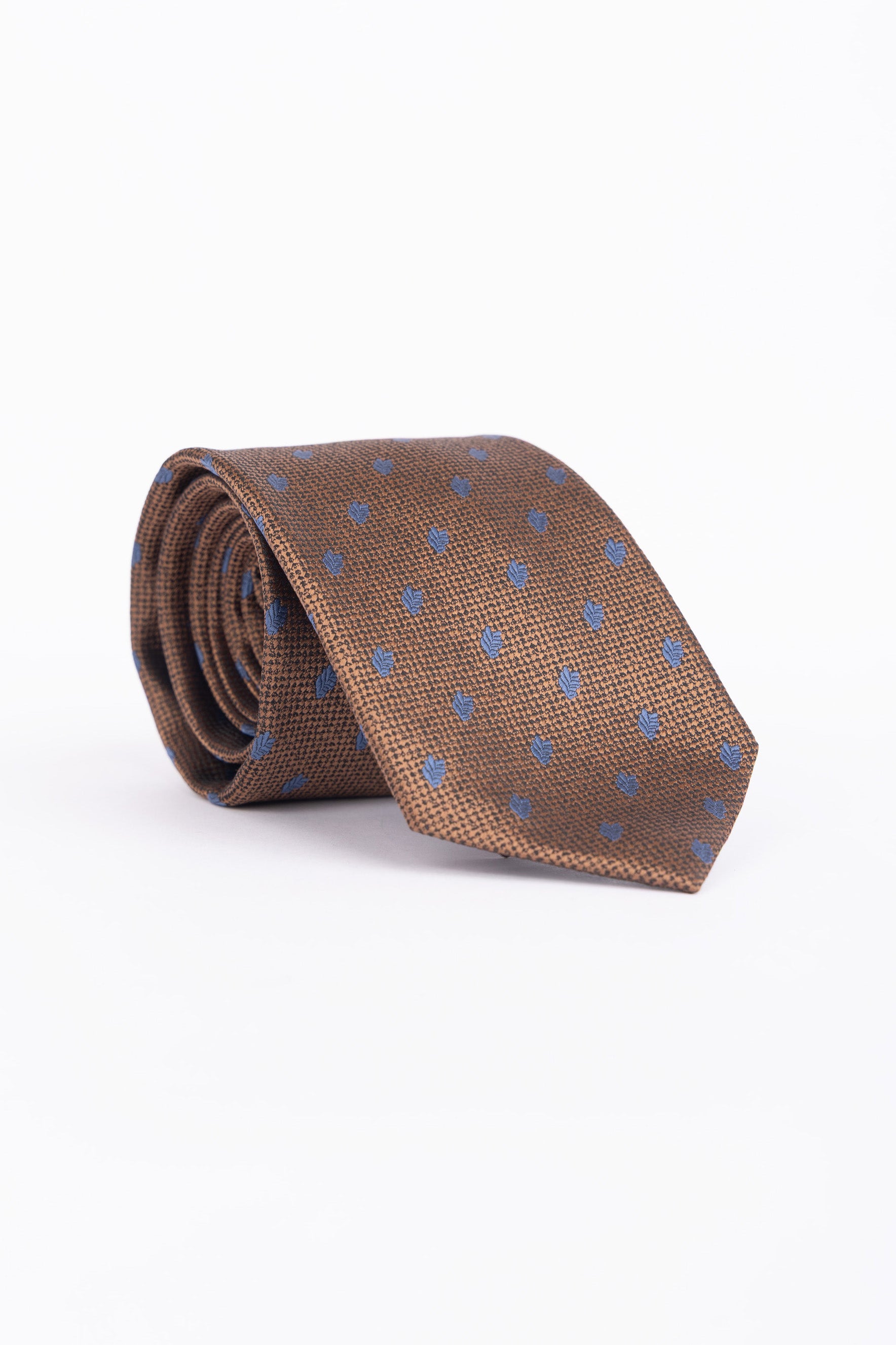 TIE WITH POCKET SQUARE 7.5CM الصورة الثانوية