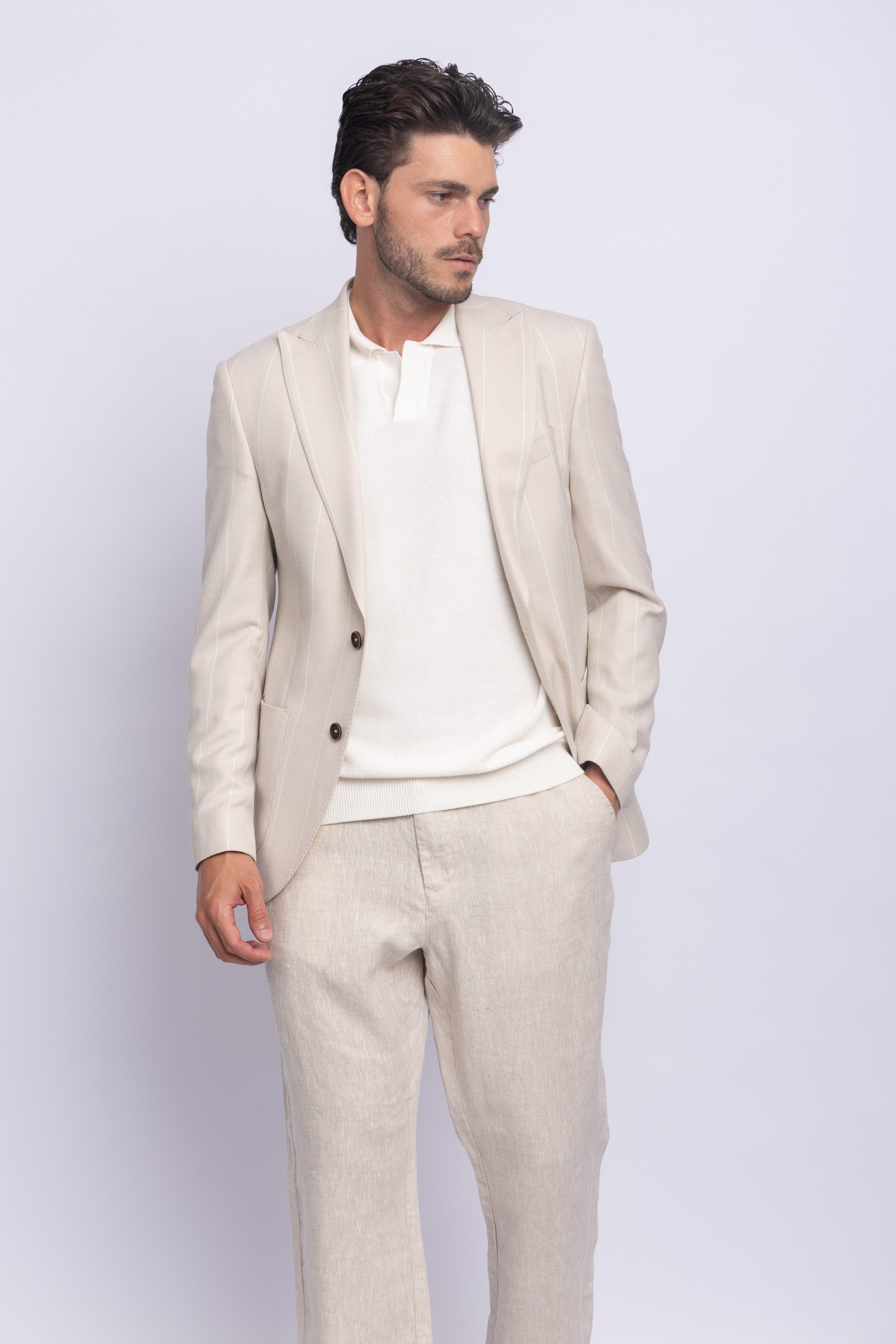 FORMAL PEAK LAPEL 1V BLAZER Secondary image