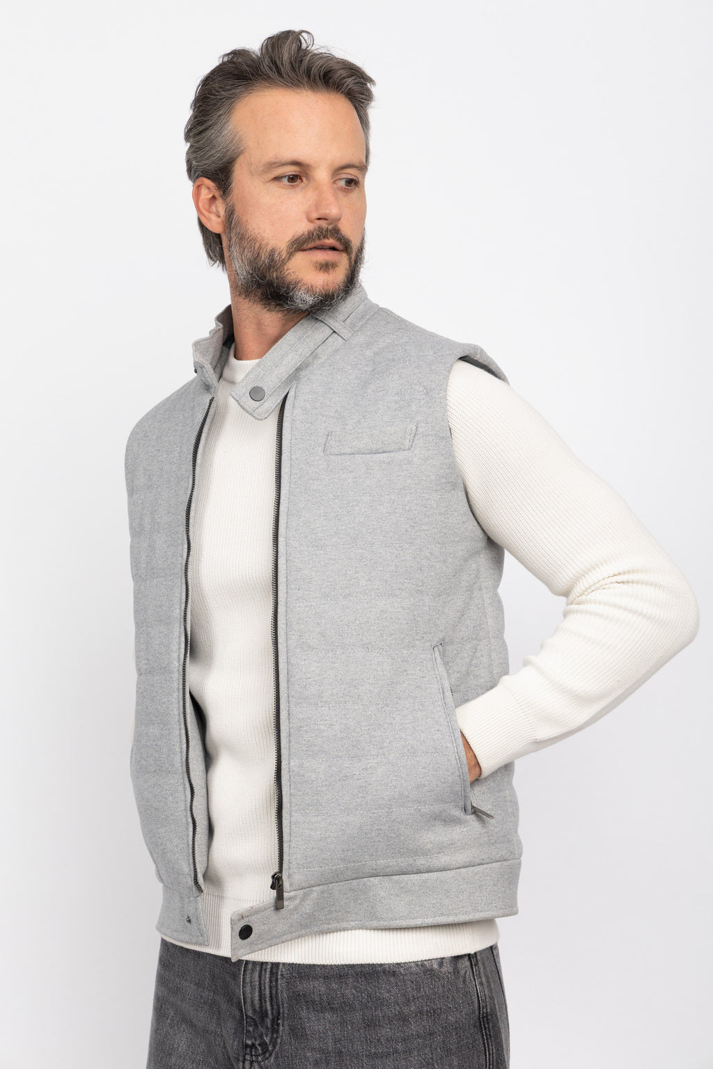 L GREY