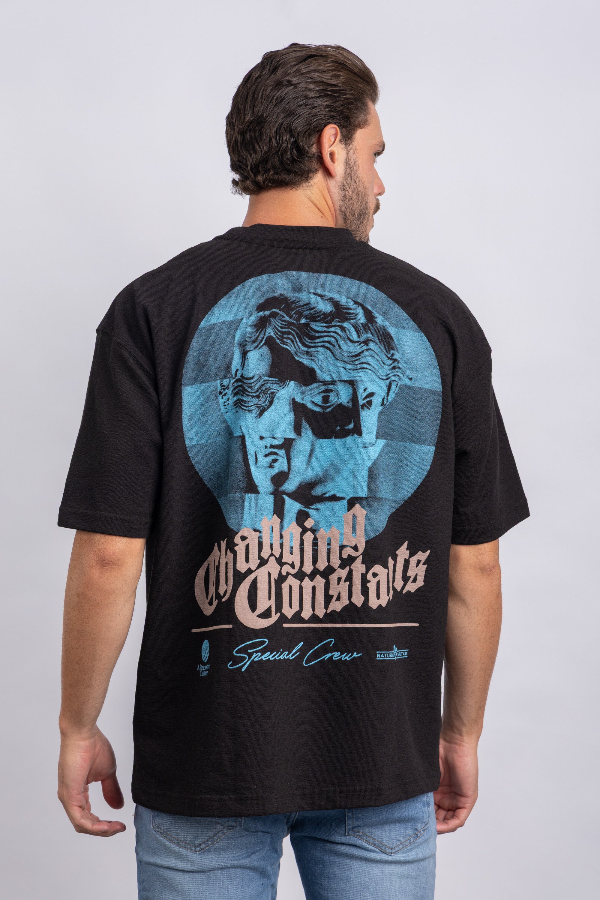ROUND NECK CASUAL T-SHIRT الصورة الثانوية