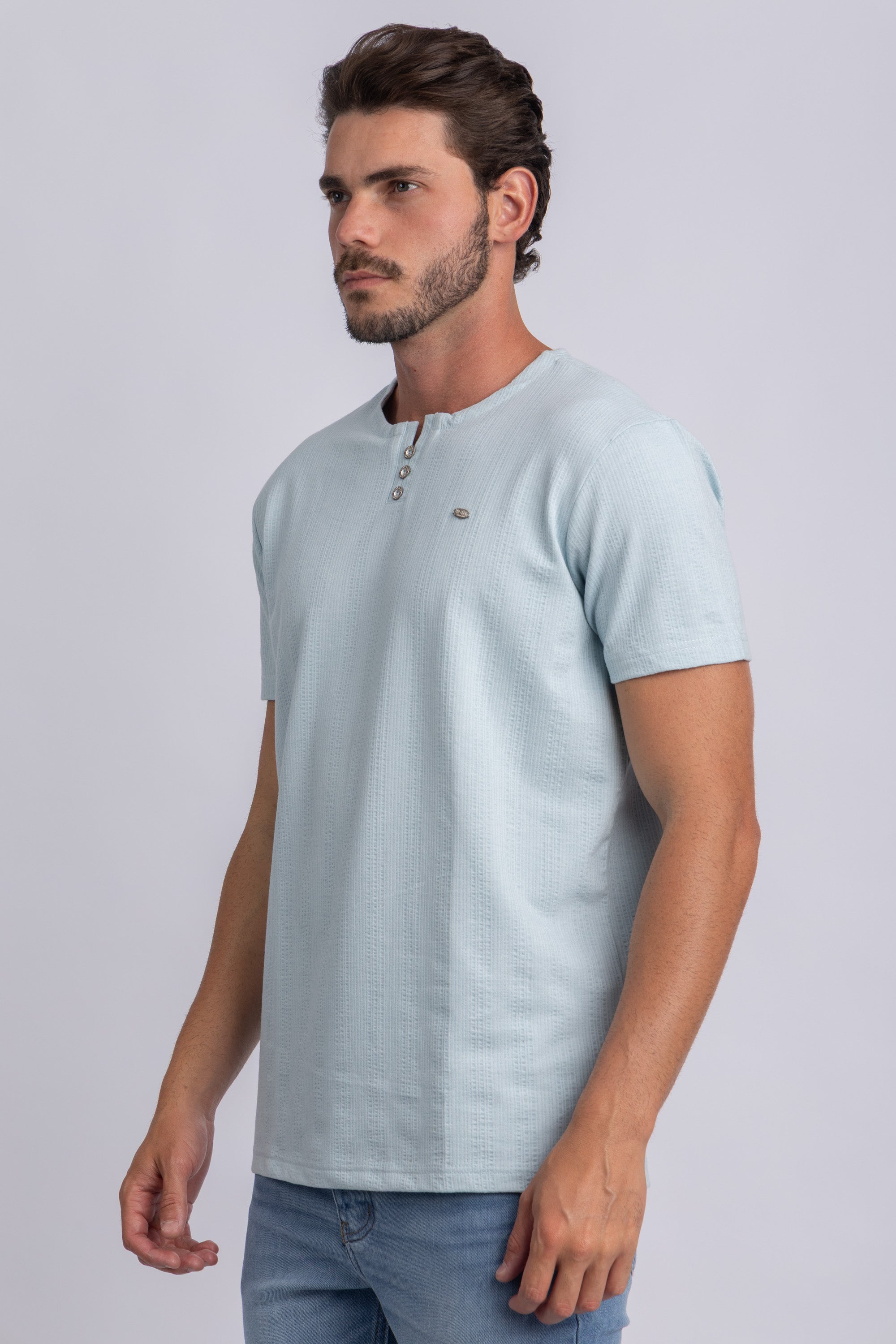 ROUND NECK CASUAL T-SHIRT الصورة الثانوية