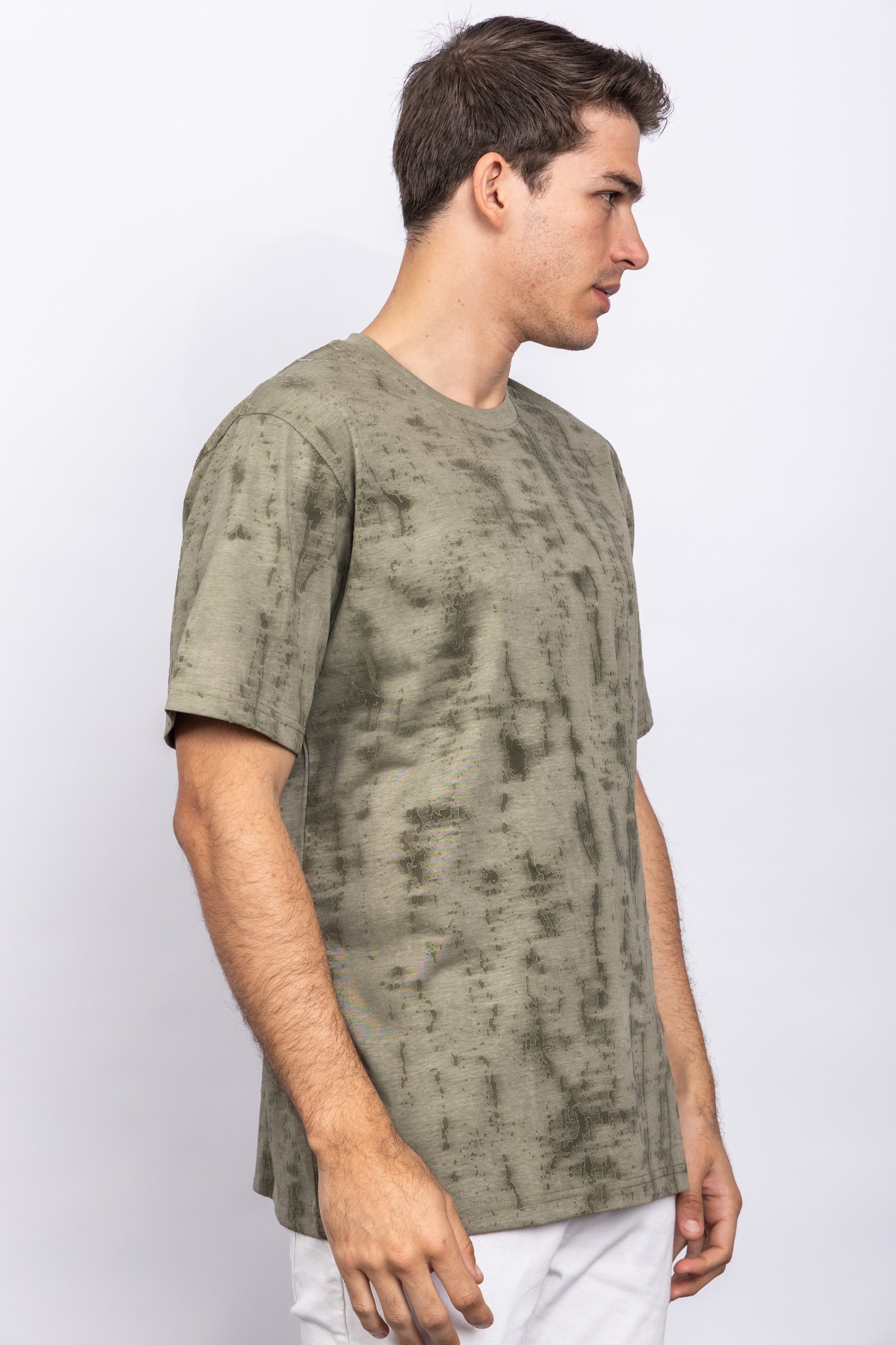 ROUND NECK CASUAL T-SHIRT الصورة الثانوية
