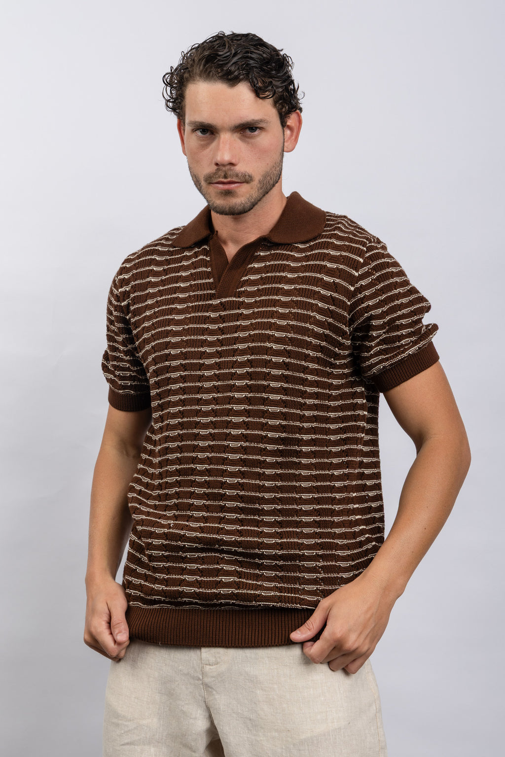 D BROWN