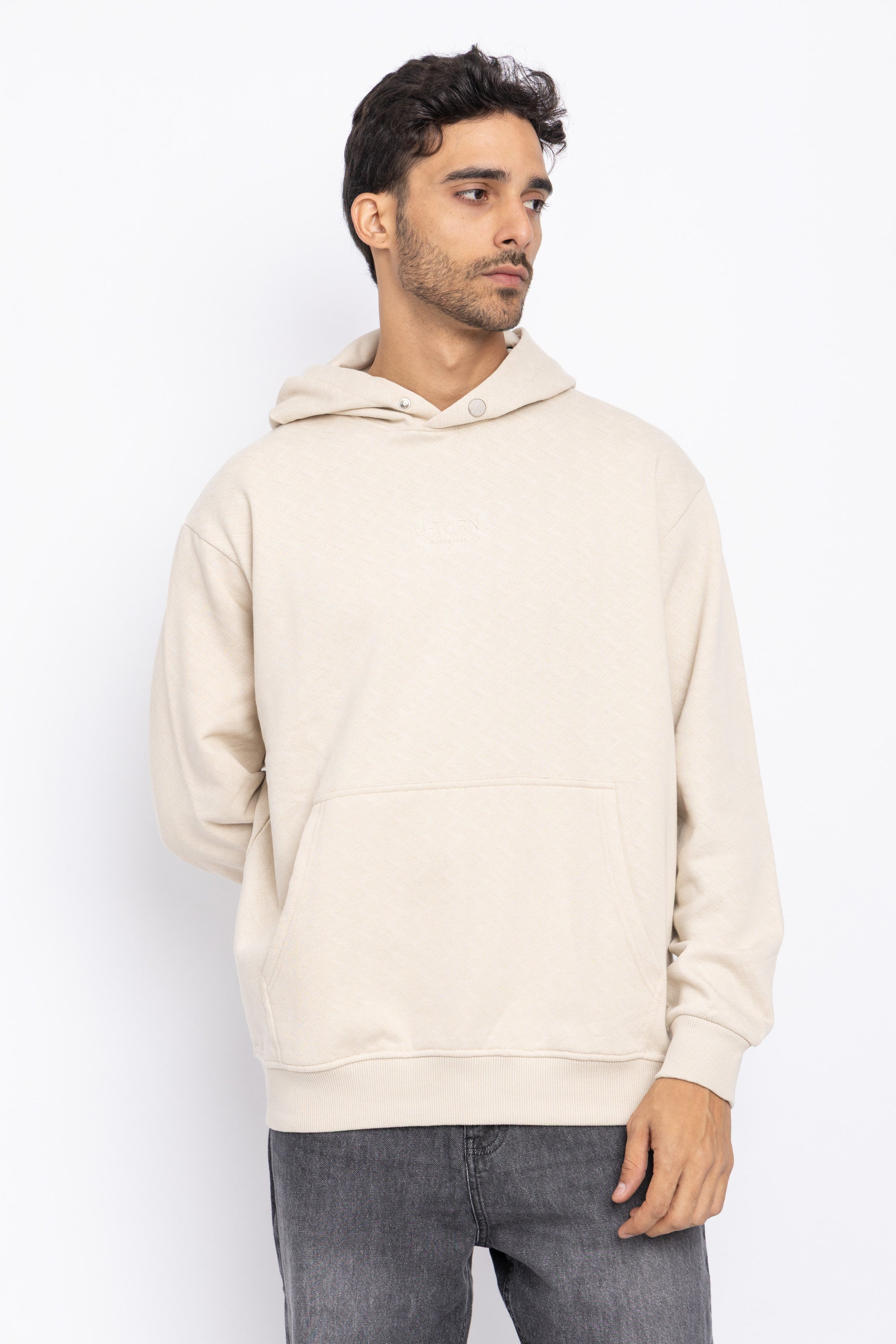 HOODED CASUAL SWEATSHIRT Secondary image