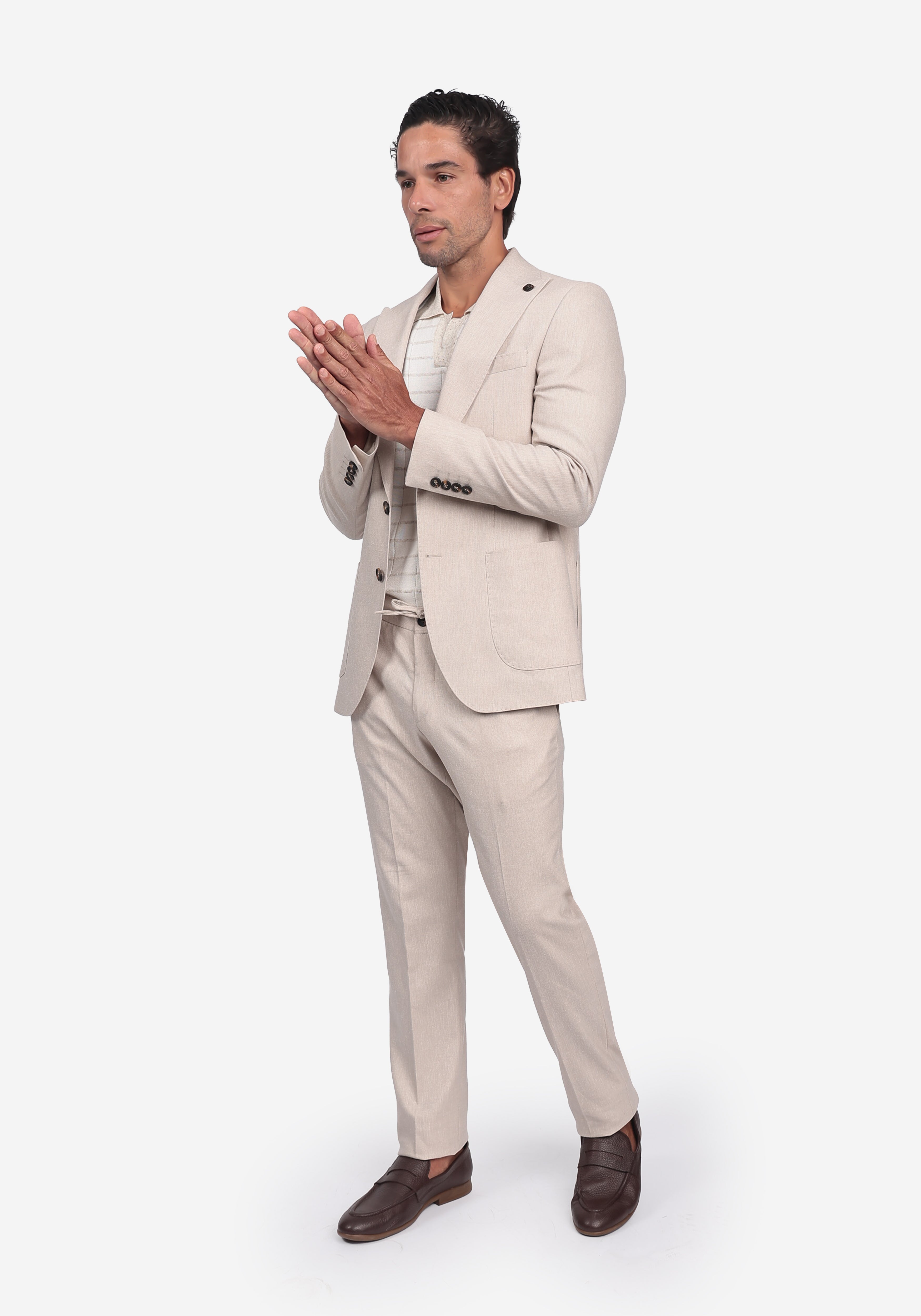 FORMAL NOTCH LAPEL 2PC 2V SUIT Secondary image